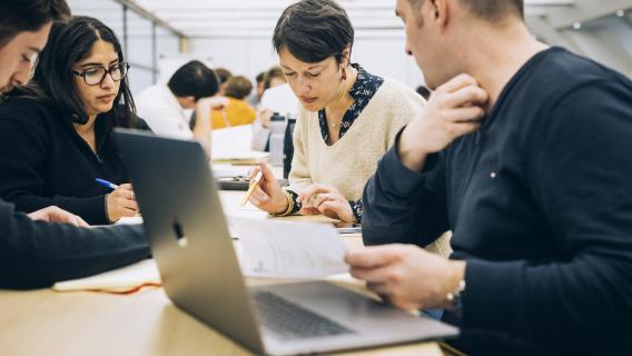 Séance collective de coaching